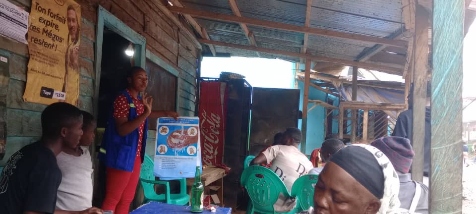 Community engagement during the Limbe WASH response